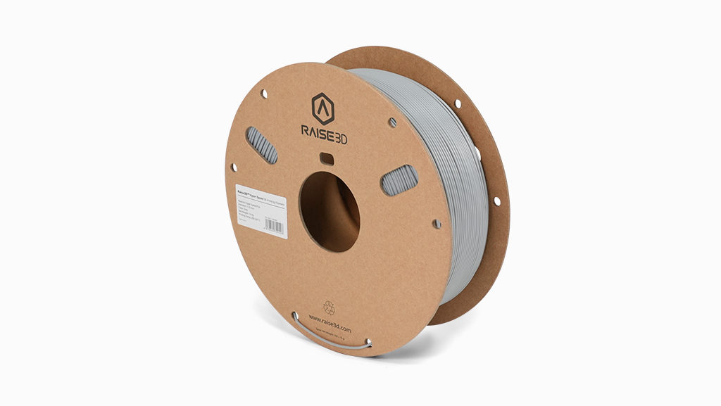 Raise3D 1.75 mm Grey PLA 3D Printer Filament, 1 kg