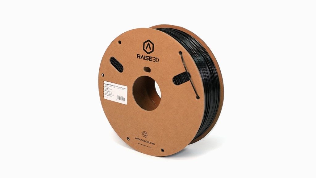 Raise3D 1.75 mm Black Polycarbonate 3D Printer Filament, 1 kg