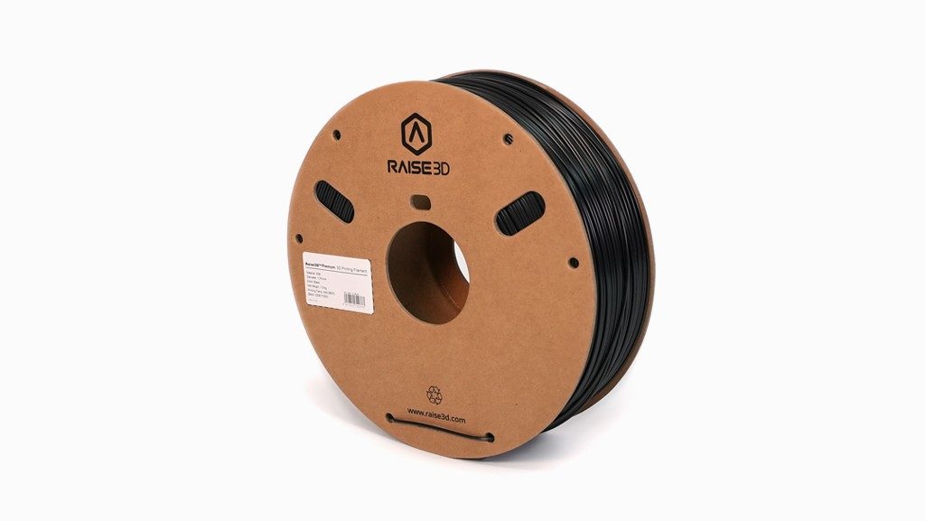 Raise3D 1.75 mm Black ASA 3D Printer Filament, 1 kg