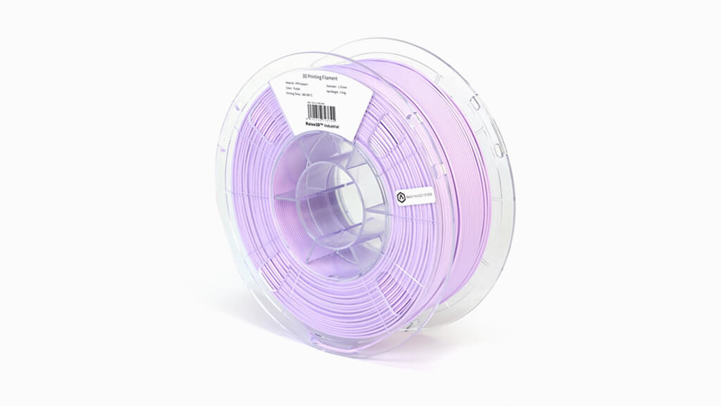 Raise3D 1.75 mm Purple Polyphthalamide 3D Printer Filament, 1 kg