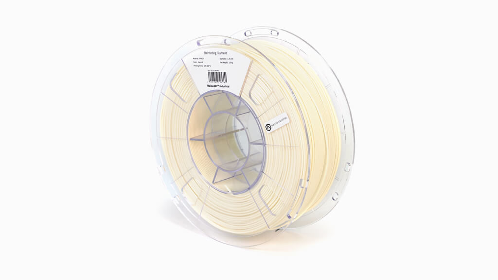 Raise3D 1.75 mm Natural Polyphthalamide Fibreglass 3D Printer Filament, 1 kg