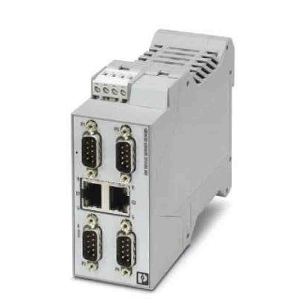 Phoenix Contact Serial Device Server, 100 Mbps Baud Rate