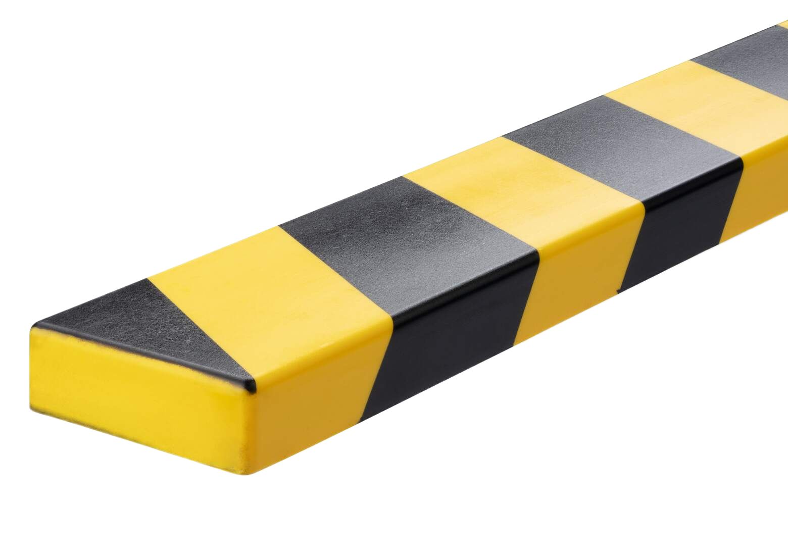 Durable Black, Yellow Impact Protector 1 m x 60 mm
