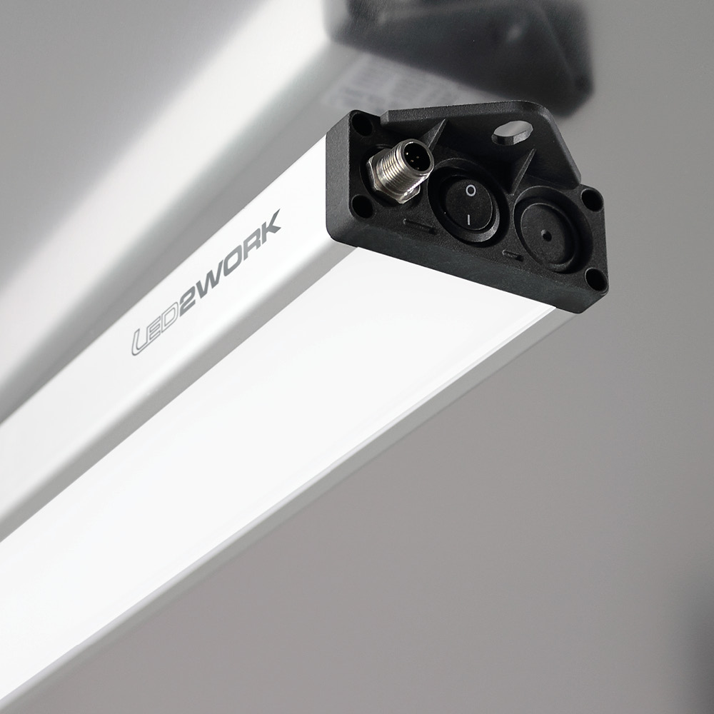 110914-14 LED2WORK 72 W LED Batten Light, 24V dc Single, 1 Lamp, 1.545 m Long, IP50