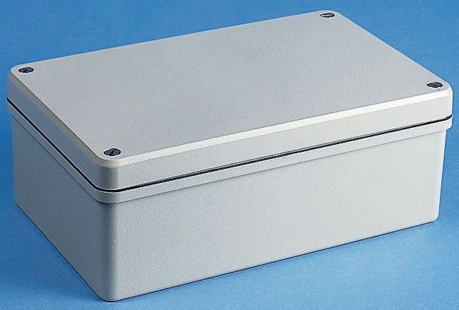 ROLEC Conform Series Grey Die Cast Aluminium Enclosure, IP66, IP67 60 mm, 225.5 mm, 125.5 mm