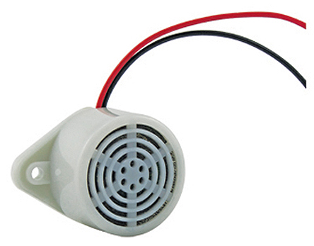 RS PRO 95 dB Base Mount, Panel Mount Continuous Internal Magnetic Buzzer Component 17.6 mm 4 V dc Min 6 V dc Max