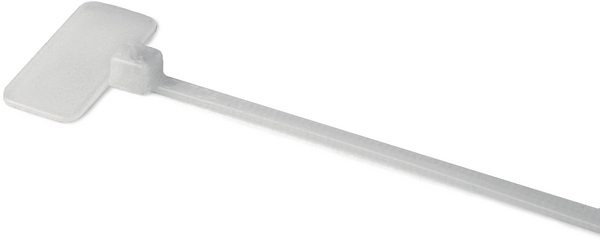 HellermannTyton Cable Tie, Releasable, 110 mm x 2.5mm, Natural Polyamide 66