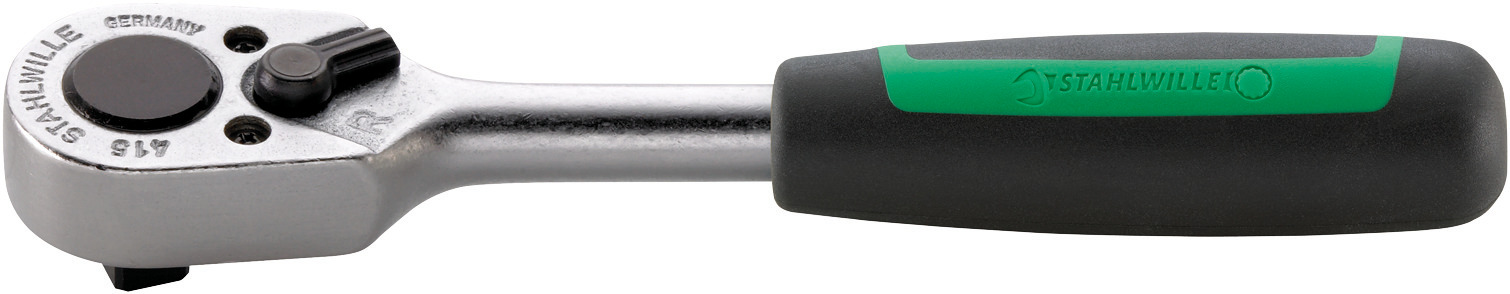 11111010 STAHLWILLE 1/4 in Ratchet with Ratchet Handle, 117mm Overall