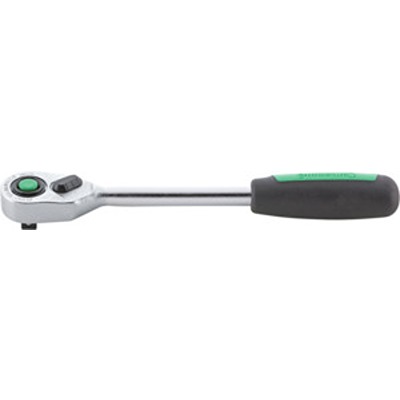 STAHLWILLE 415QRL N 1/4 in Socket Wrench with Ratchet Handle, 153.00 mm Overall