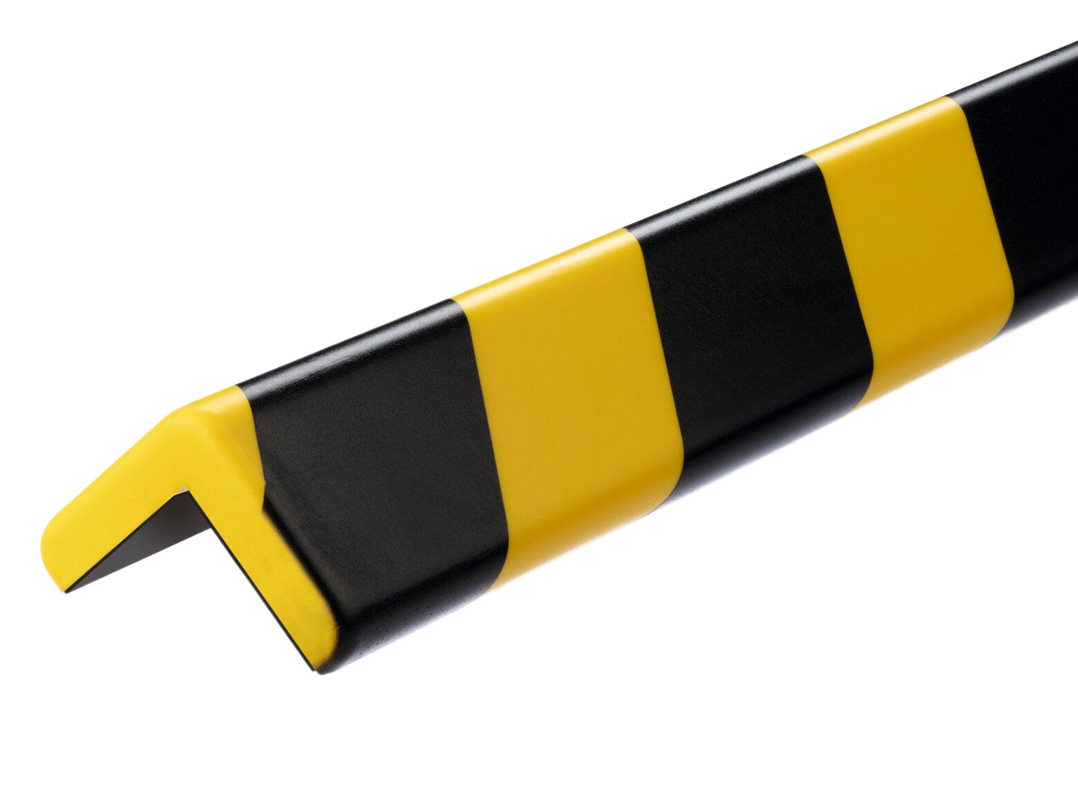 Durable Black, Yellow Impact Protector 1 m x 45 mm