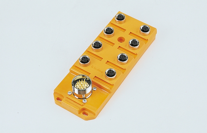 Lumberg Automation ASB Series Sensor Box, 4 Port