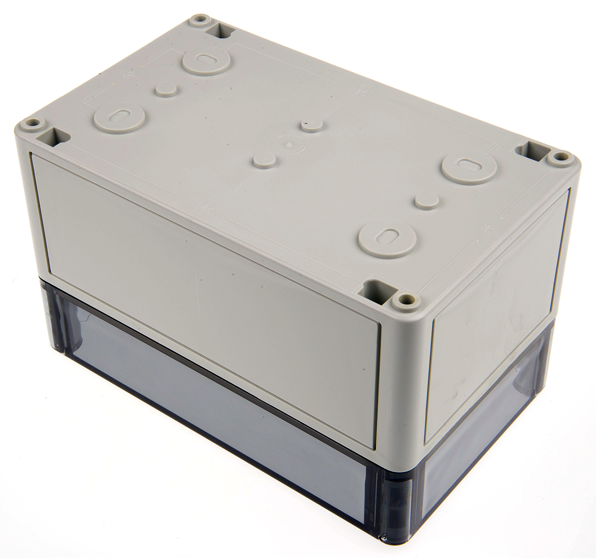 11150601 Spelsberg TK PS Series Grey Polystyrene Enclosure, IP66, IK07 111 mm, 180 mm, 110 mm