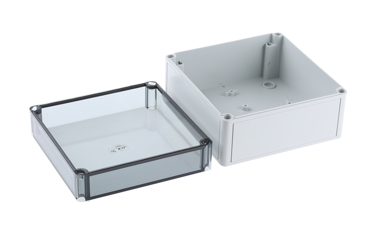 11150701 Spelsberg TK PS Series Grey Polystyrene Enclosure, IP66, IK07 111 mm, 182 mm, 180 mm