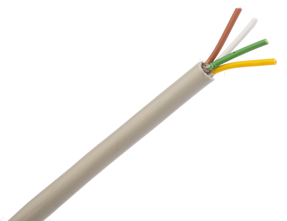 Lapp YY Control Cable, 3 Cores, 1.5 mm² CSA 16 AWG, Unscreened, 50 m, Grey Polyvinyl Chloride Sheath