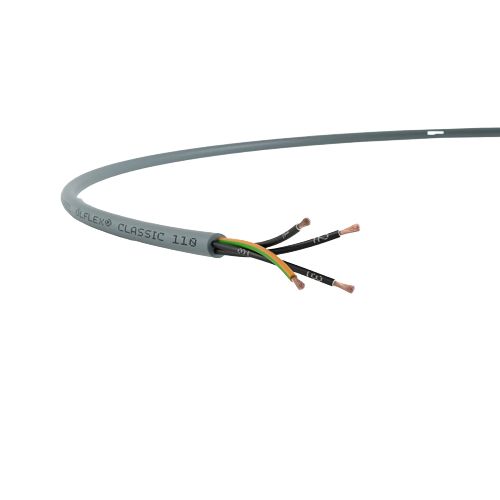 Lapp YY Control Cable, 5 Cores, 2.5 mm² CSA 13 AWG, Unscreened, 50 m, Grey Polyvinyl Chloride Sheath