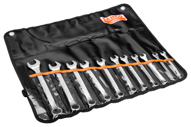Bahco 11-Piece Spanner Set, 14, 22 mm, 11, 19, 13, 10, 17, 8, 12, 15, 9, Alloy Steel