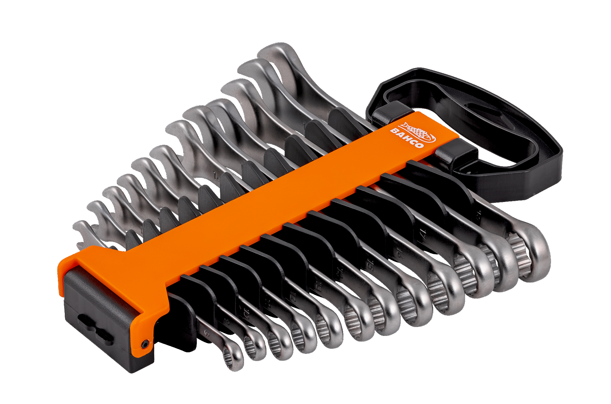 111msh12 Bahco 12-Piece Spanner Set, 8 To 19 mm, Vanadium Extra Steel