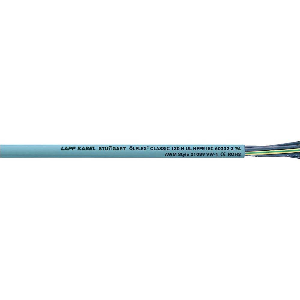 Lapp YY Control Cable, 3 Cores, 1 mm² CSA 17 AWG, Unscreened, 50 m, Grey Zero Halogen Sheath