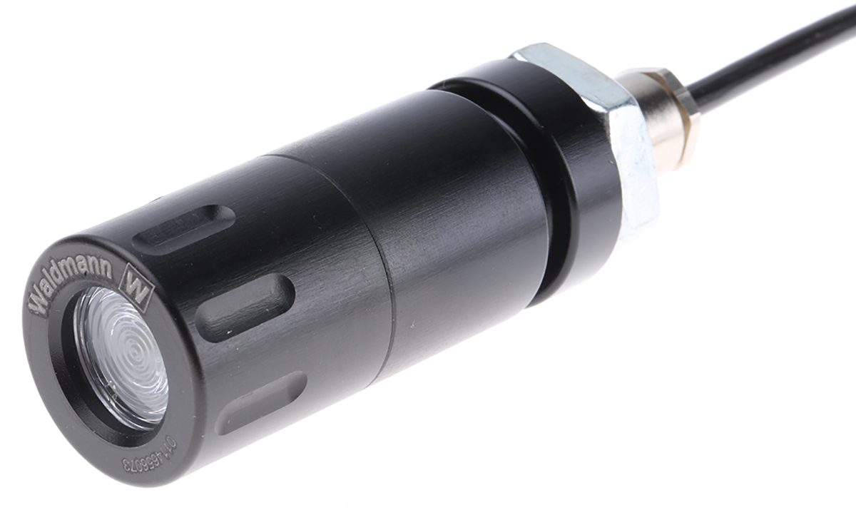 Waldmann ABLL 1 LED Machine Light, 3 W, Flexible Neck, IP67, 1.5 m, 1.5 m