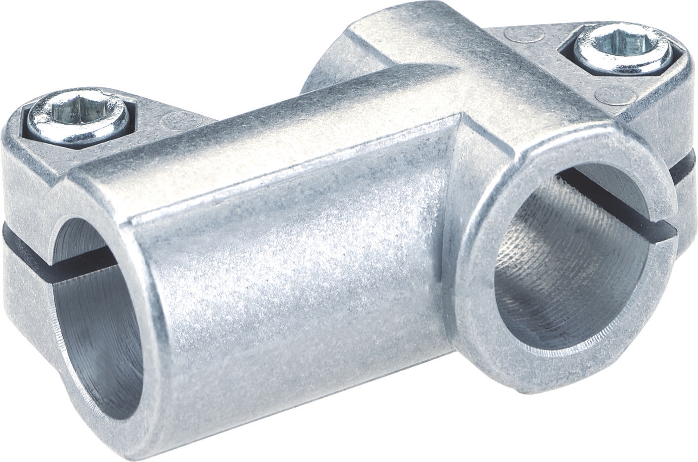 Rose+Krieger M8 Angle Clamp, Connecting Component, Strut Profile 25 mm, Groove Size 25 mm, Round Tube Size 25 mm