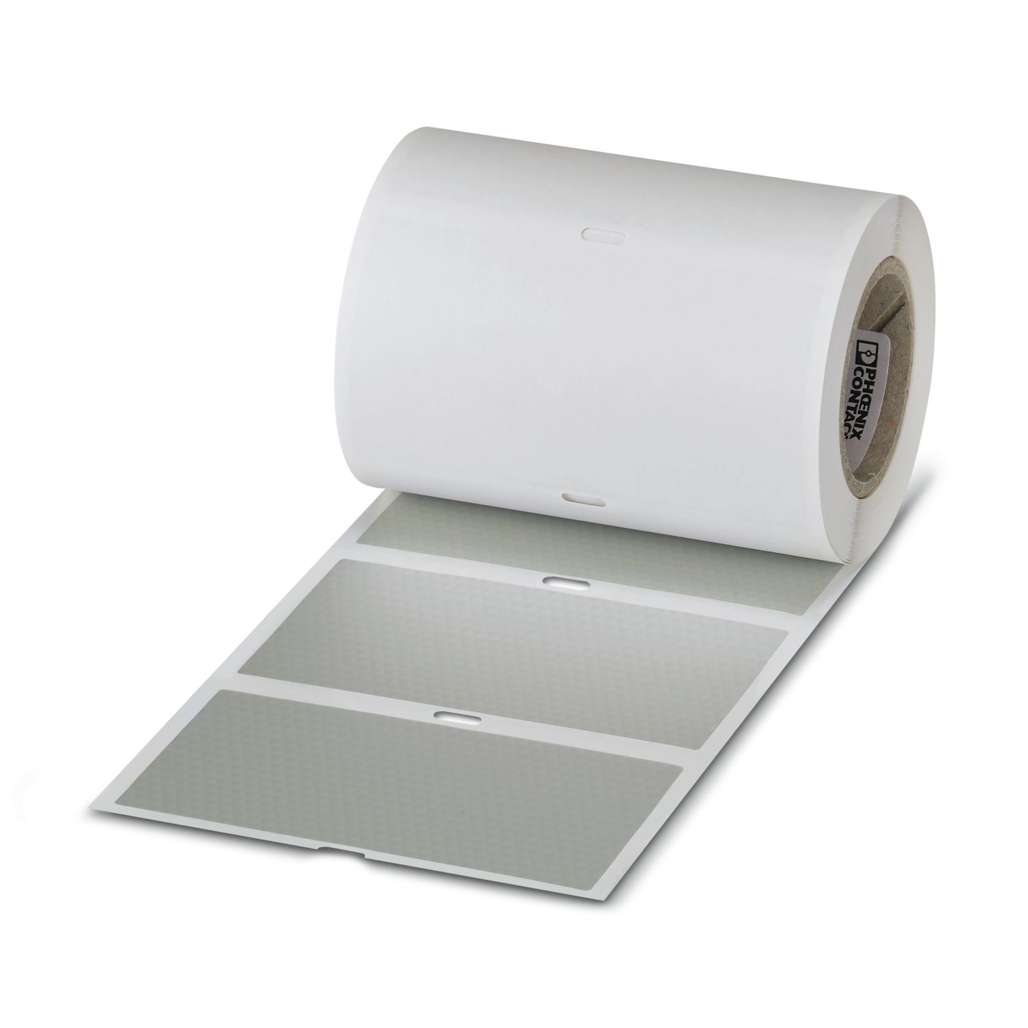 Phoenix Contact Silver Label Roll, 100 mm Width, 250 Per Roll Qty, 50 mm