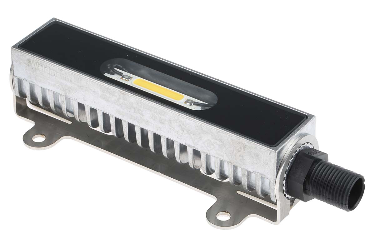Waldmann MVAL 1 S LED Machine Light, 5 W, 24 V ac/dc, 24V dc, IP67, 163 mm