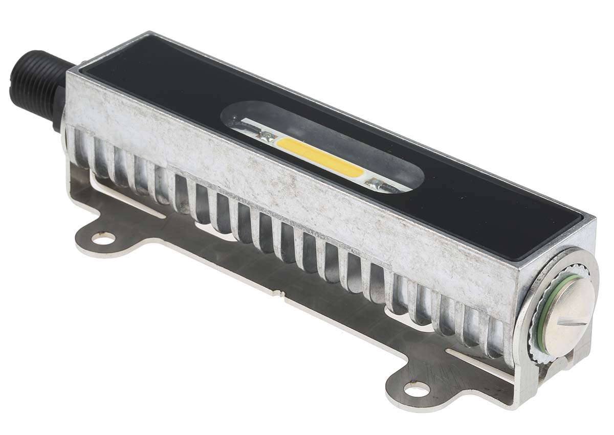 112887037-00076065 Waldmann MVAL 1 S LED Machine Light, 5 W, 24 V ac/dc, 24V dc, IP67, 163 mm