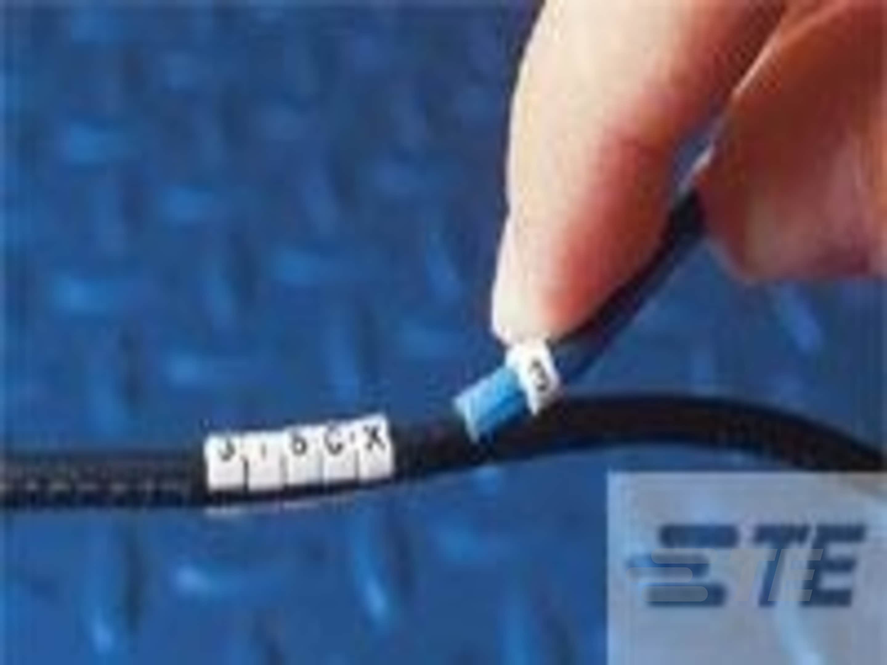 TE Connectivity Agastat 7000 Snap-On Cable Markers, Yellow, Pre-printed "G", 4.5 mm Cable Yellow, 3.2 mm Cable,