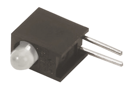 Marl 113-330-04 Green, Red Right Angle PCB LED Indicator, 1 LEDs 3 mm (T-1) 2 V