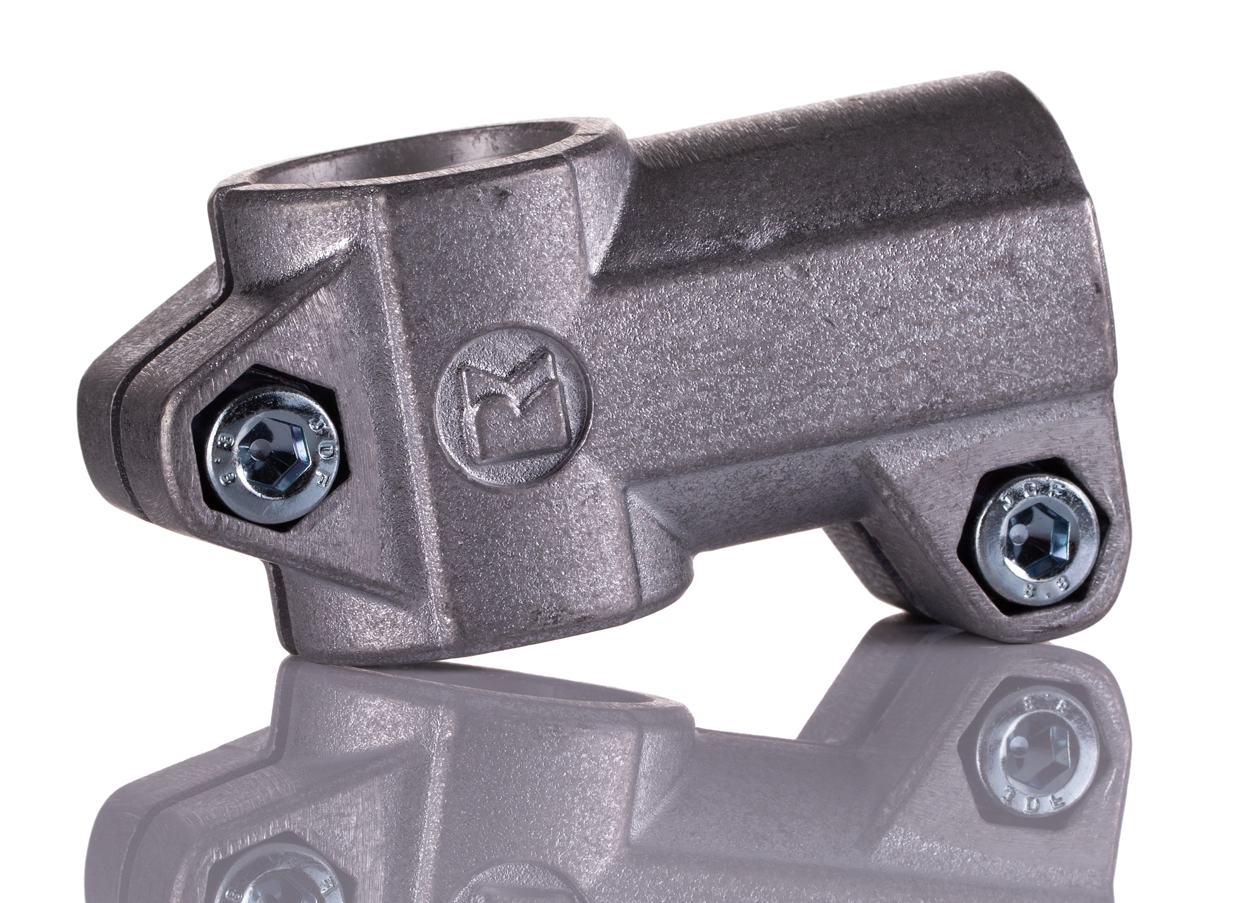 Rose+Krieger M8 Angle Clamp, Connecting Component, Strut Profile 30 mm, Round Tube Size 30.1 mm