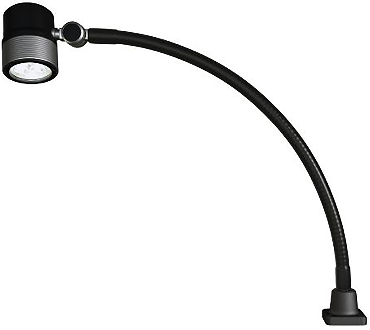 Waldmann ROCIA.focus - RFF 600/850/D LED Machine Light, 9.5 W, 240V ac, Flexible, IP65, IP67, 600 mm Reach, 600 mm Arm