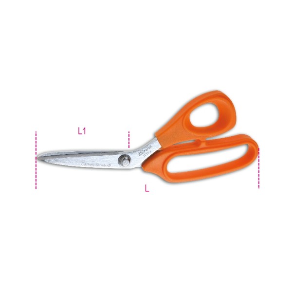BETA 203mm Stainless Steel Kevlar and fibre optics scissors Scissor