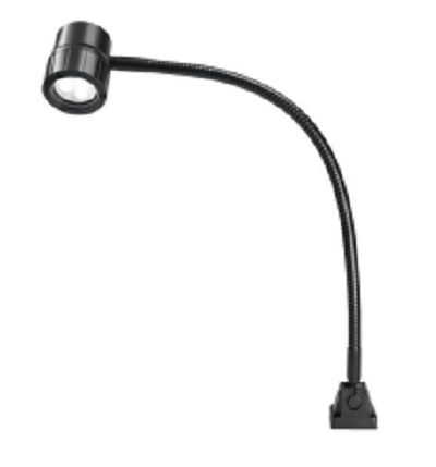 Waldmann SLF LED Machine Light, 6 W, 100V ac, 250 V ac, Flexible, IP67, 350 mm Reach, 600 mm Arm Length, 3 m