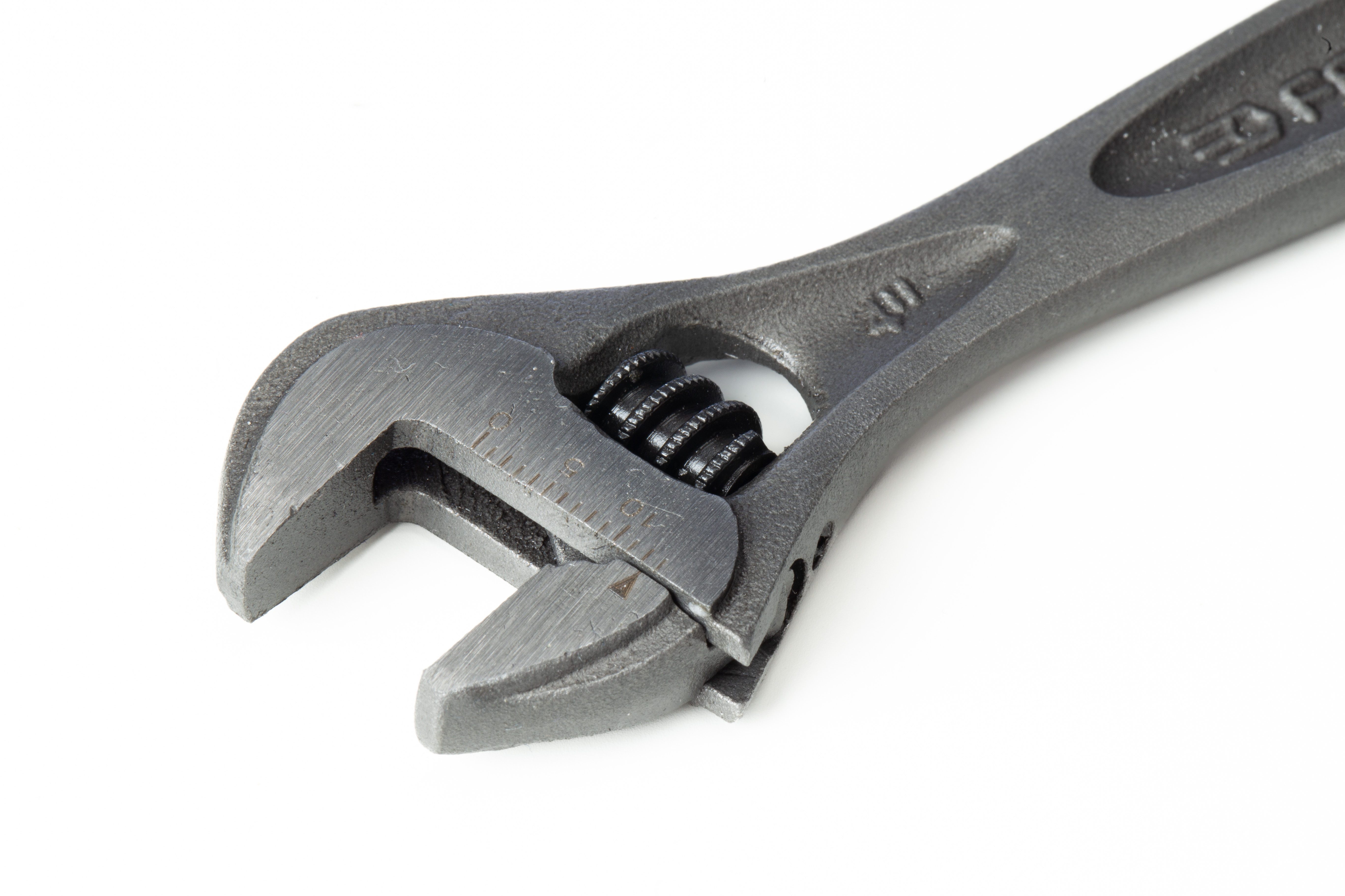 113a4t Facom Adjustable, 114 mm Overall, 13 mm Jaw Capacity, Metal Handle