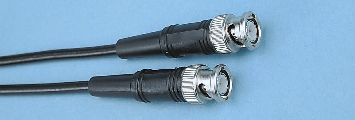 Atem BNC Series, 250 mm, RG59B/U Coaxial Coaxial Cable 75 Ω, Black, Terminated