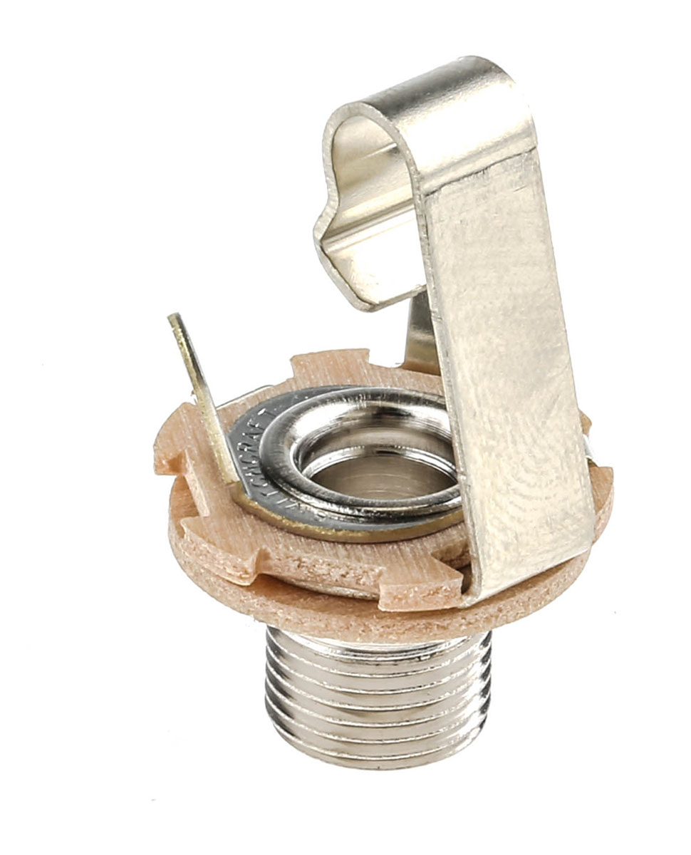 11 Switchcraft Jack Connector 6.35 mm Panel Mount Female 2 Mono Solder
