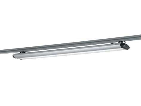 Waldmann LED Ceiling Fitting Work Light 76 Lm/W, 3000 lm, CEE 7/7 Plug, 240V ac, IP20
