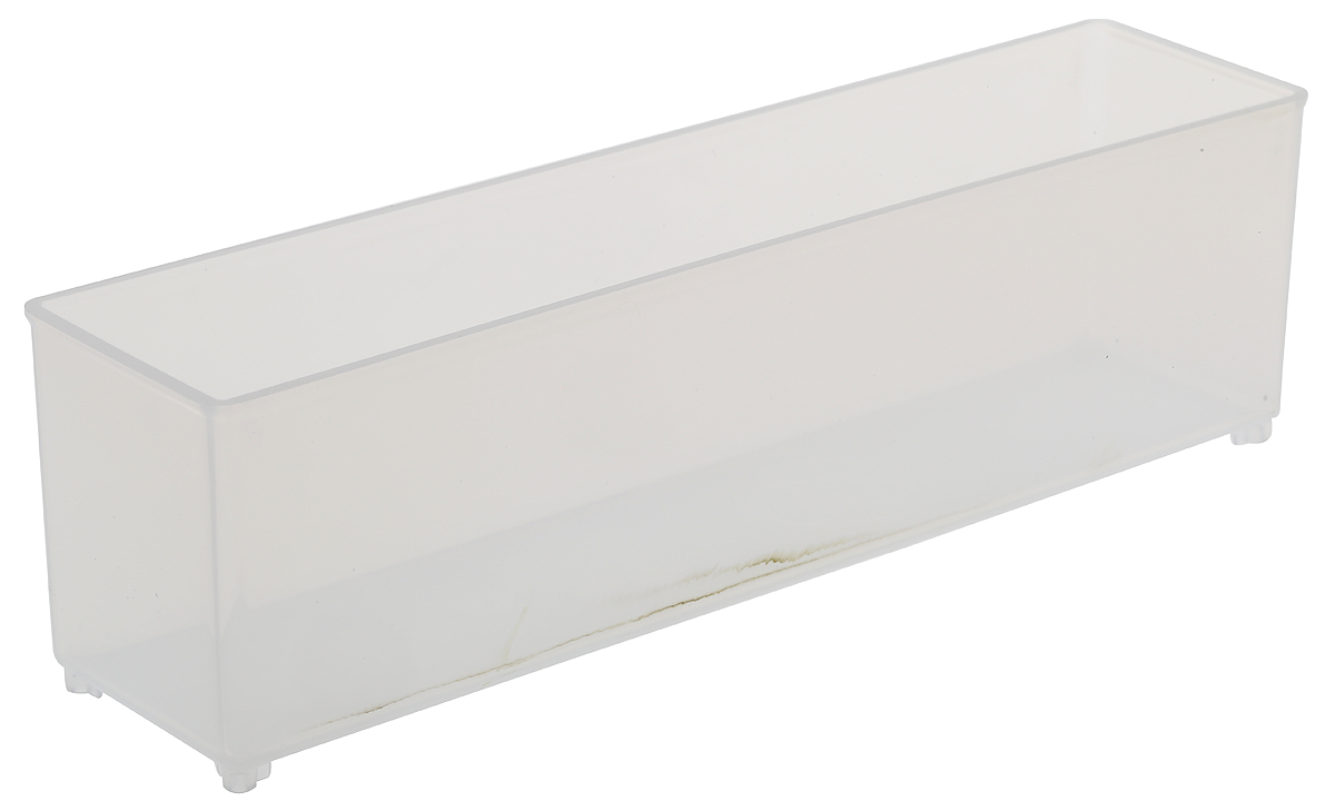 Raaco 1 Cell Transparent Polypropylene Compartment Box, 47 mm x 39mm x 163 mm