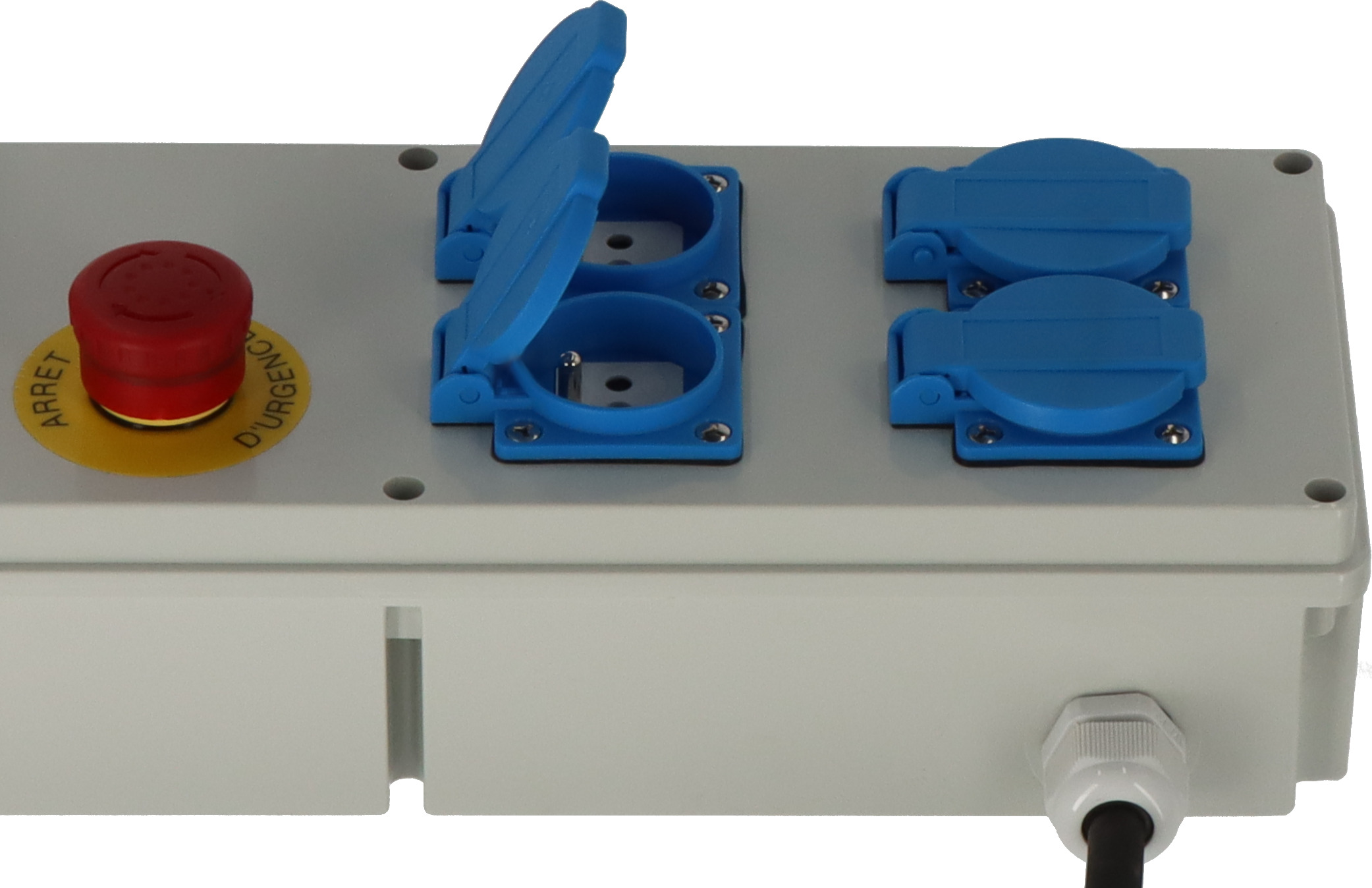 1154911 brennenstuhl BD 4 Phase Distribution Board 30mA 4 Way