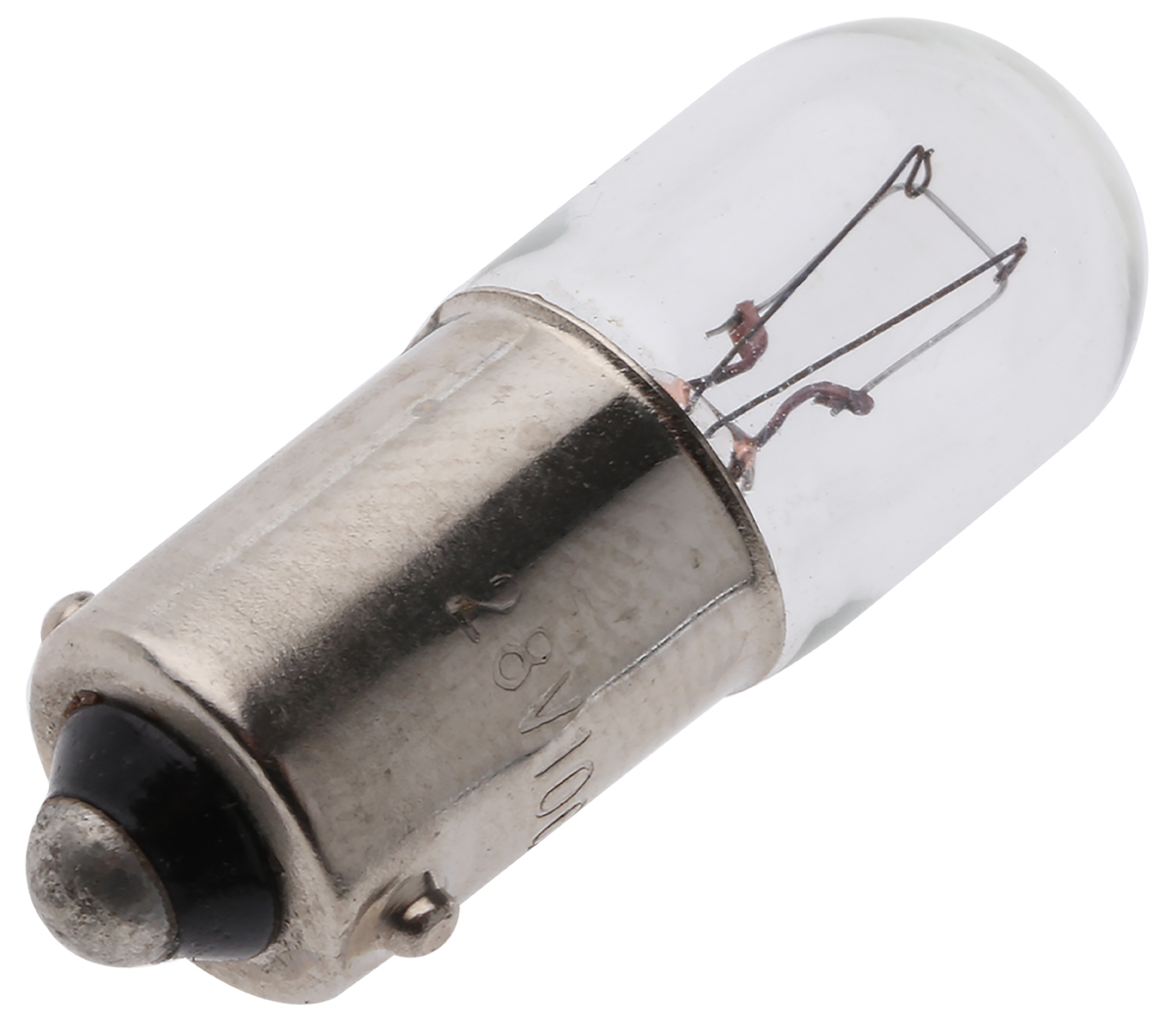 Orbitec BA9S Indicator Light, Clear, 28V, 100mA, 1000 h