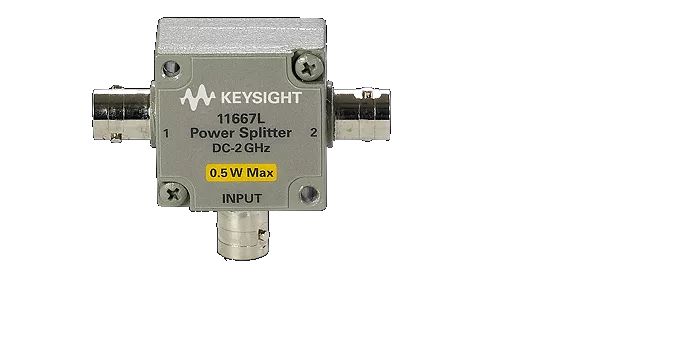 Keysight Technologies 11667LEMEA RF Power Splitter, 2 GHz max, 0.5W