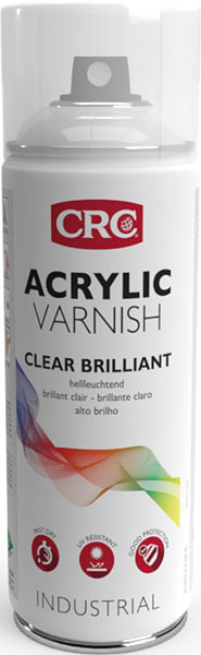 CRC 400 ml No RAL Transparent Gloss Spray Paint