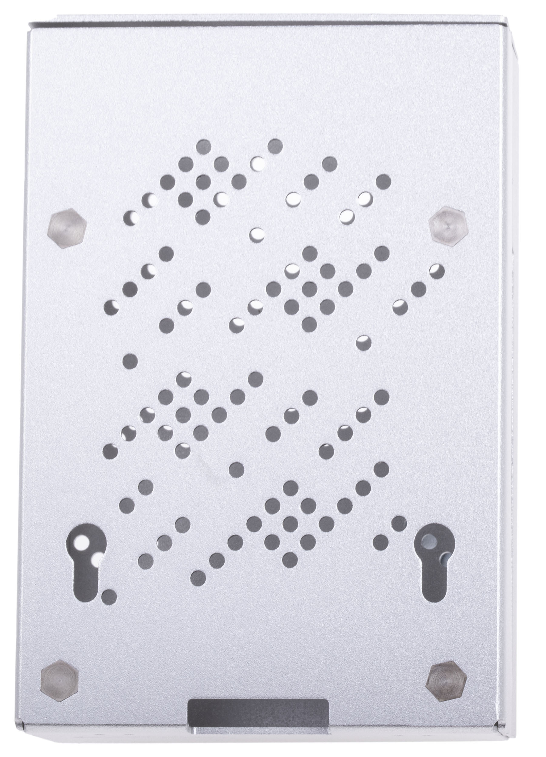 zp-0095 Okdo Aluminium  Case for use with Raspberry Pi 4 Model in Grey