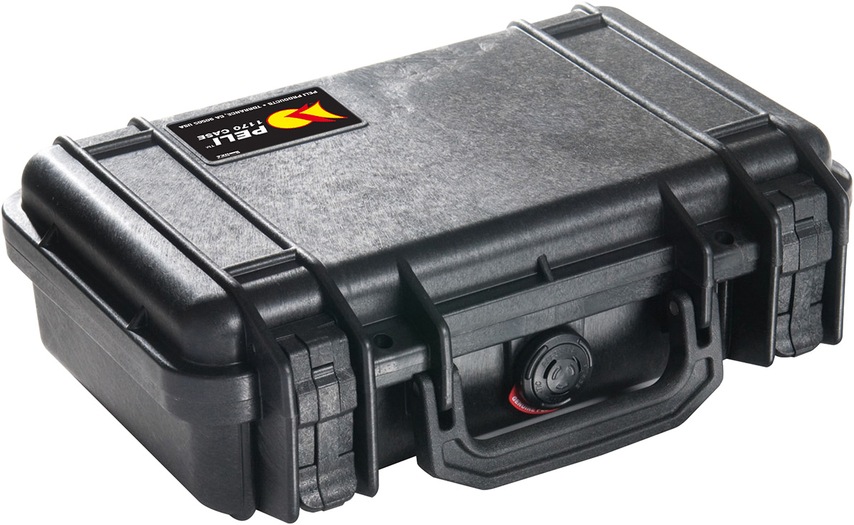 Peli 1170 Polypropylene Transit Case, 8.34 in 3.78 in