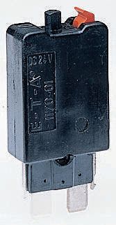 ETA 1170 Thermal Circuit Breaker - 1-Pole, Base, 8A Current Rating, 25 A, 240V ac, 48 V dc