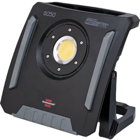 Hugo Brennenstuhl Rechargeable LED LED Lamp Work Light, 6200 lm, 18V, IP65