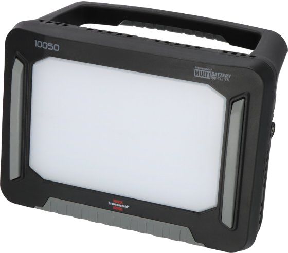 Hugo Brennenstuhl Rechargeable LED LED Lamp Work Light, 12500 lm, 18V, IP54