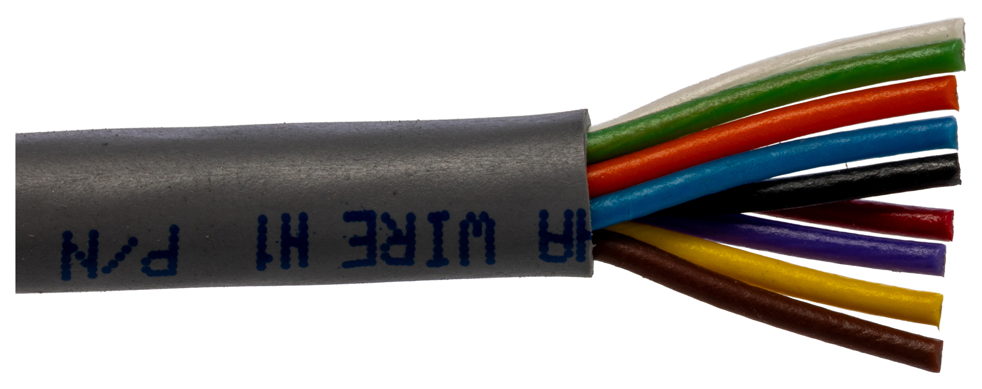 Alpha Wire Alpha Essentials Communication & Control Control Cable, 9 Cores, 0.35mm² 22 AWG, Unscreened, 30 m, Slate