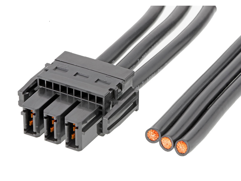 Molex 3 Way Female EXTreme Guardian Unterminated Wire to Board Cable