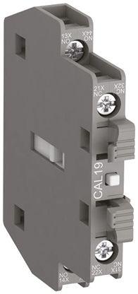 ABB CAL19, NC, NO (4), Auxiliary Contact, Side Mount, 6 A